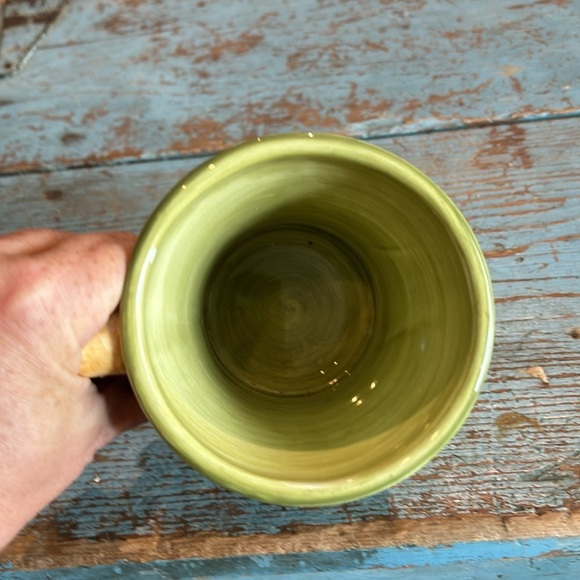 Tabletops Lifestyles Hand Painted Gobble Gobble Turkey Mug - Picture 3 of 5